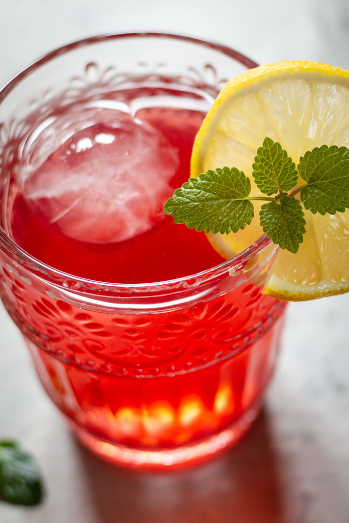 Cranberry Iced Tea