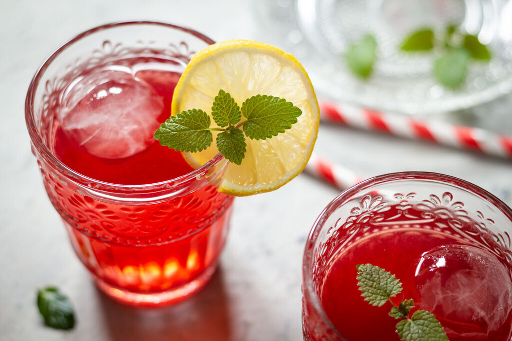 Cranberry Iced Tea