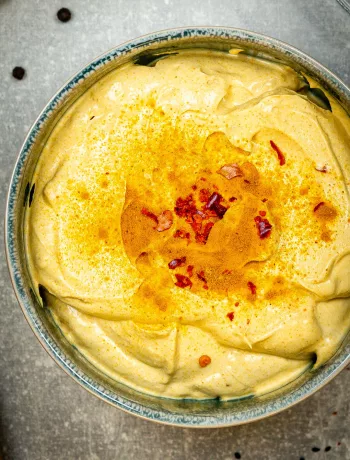 Veganer Curry-Dip