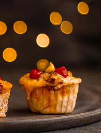 Mini Cheeseburger Muffins