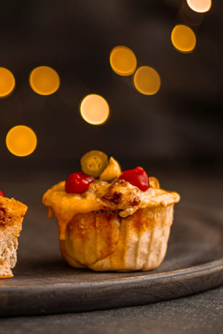 Mini Cheeseburger Muffins