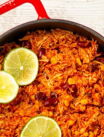 Pulled Chicken Mexican-Style