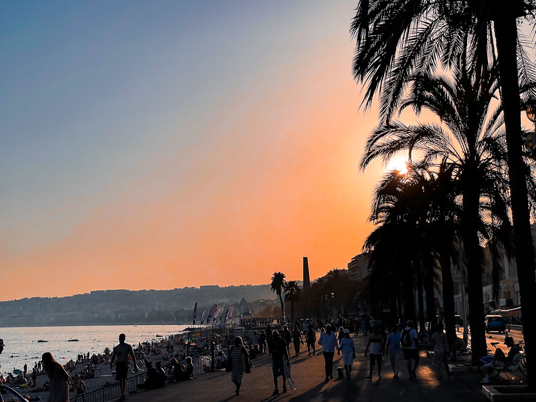 Plage de Carras, Nizza