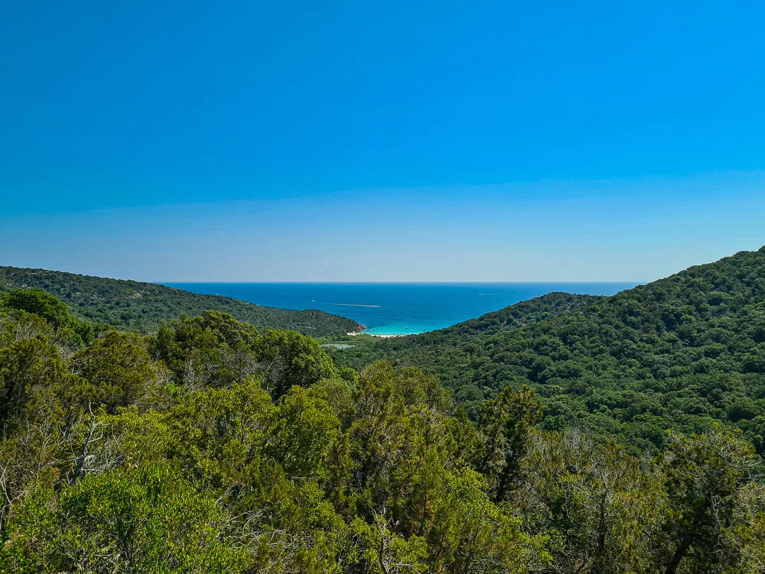 Plage de Carataggio, Korsika