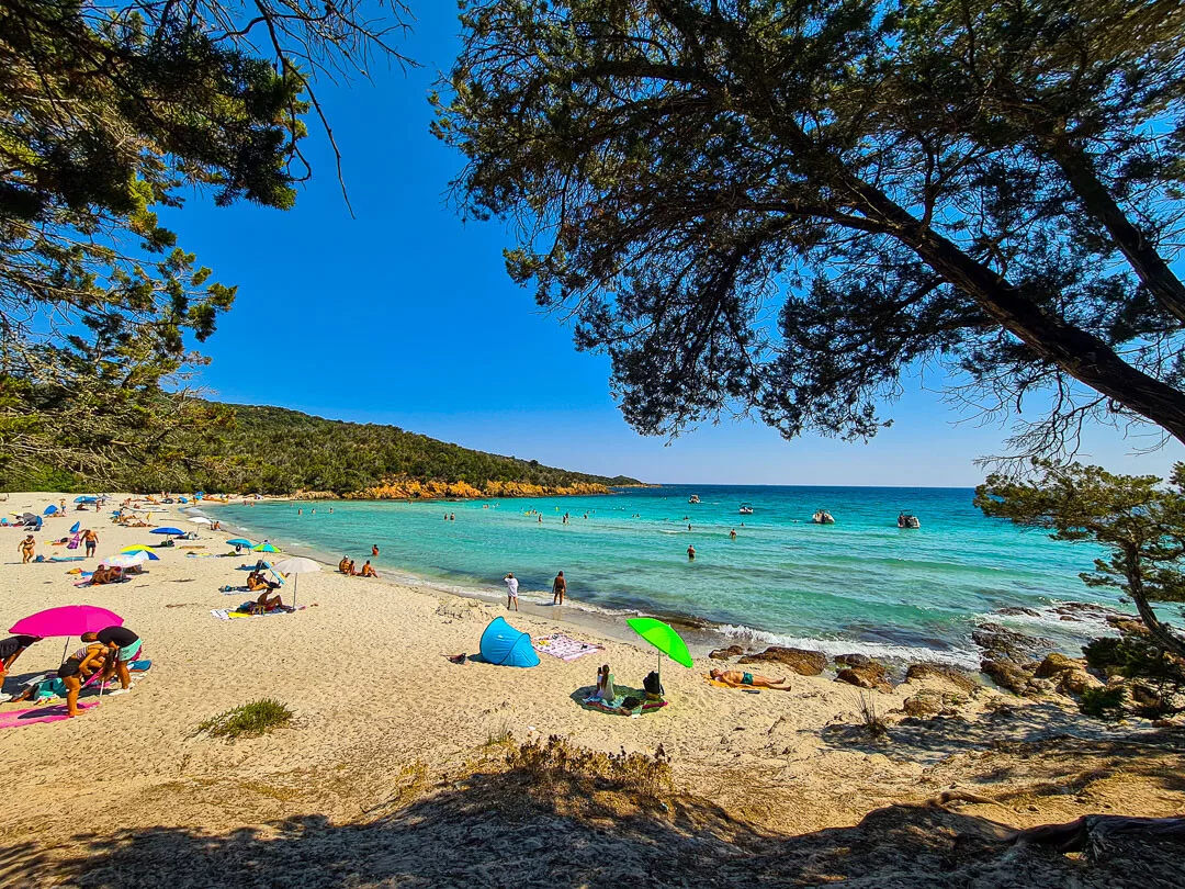 Plage de Carataggio, Korsika