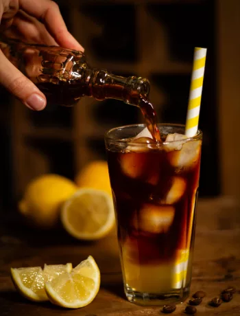 Zitronen-Kaffee Limonade