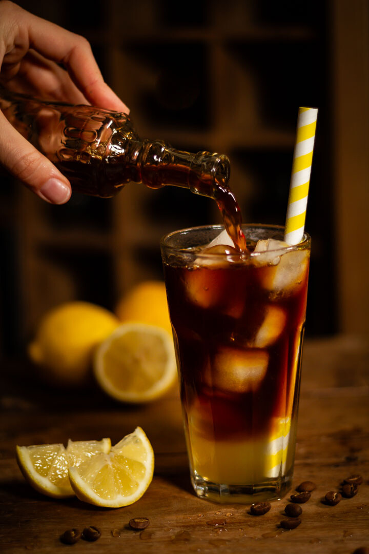 Zitronen-Kaffee Limonade