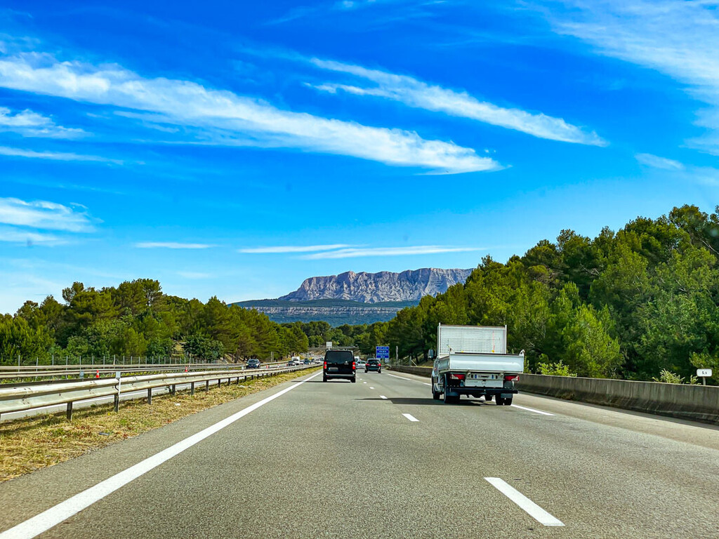 Autobahn Südfrankreich
