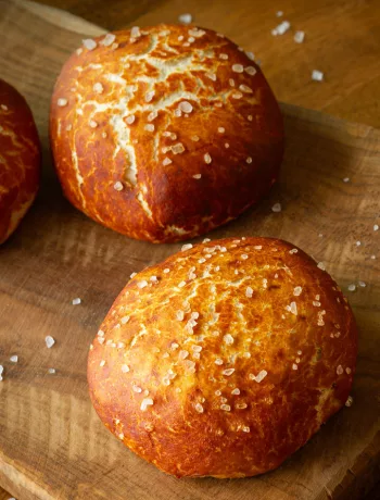 Laugen Brioche Burger-Buns
