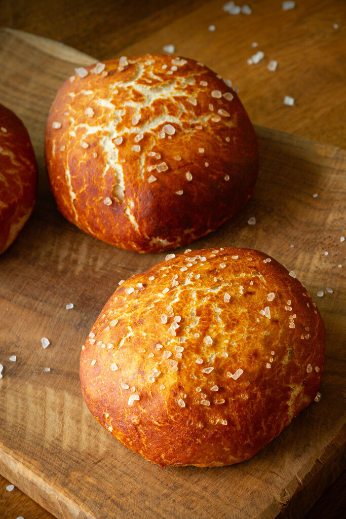 Laugen Brioche Burger-Buns