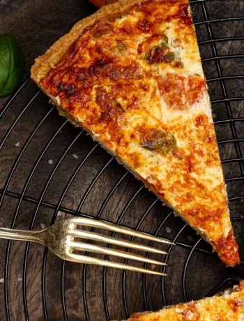 Roasted Tomato Quiche