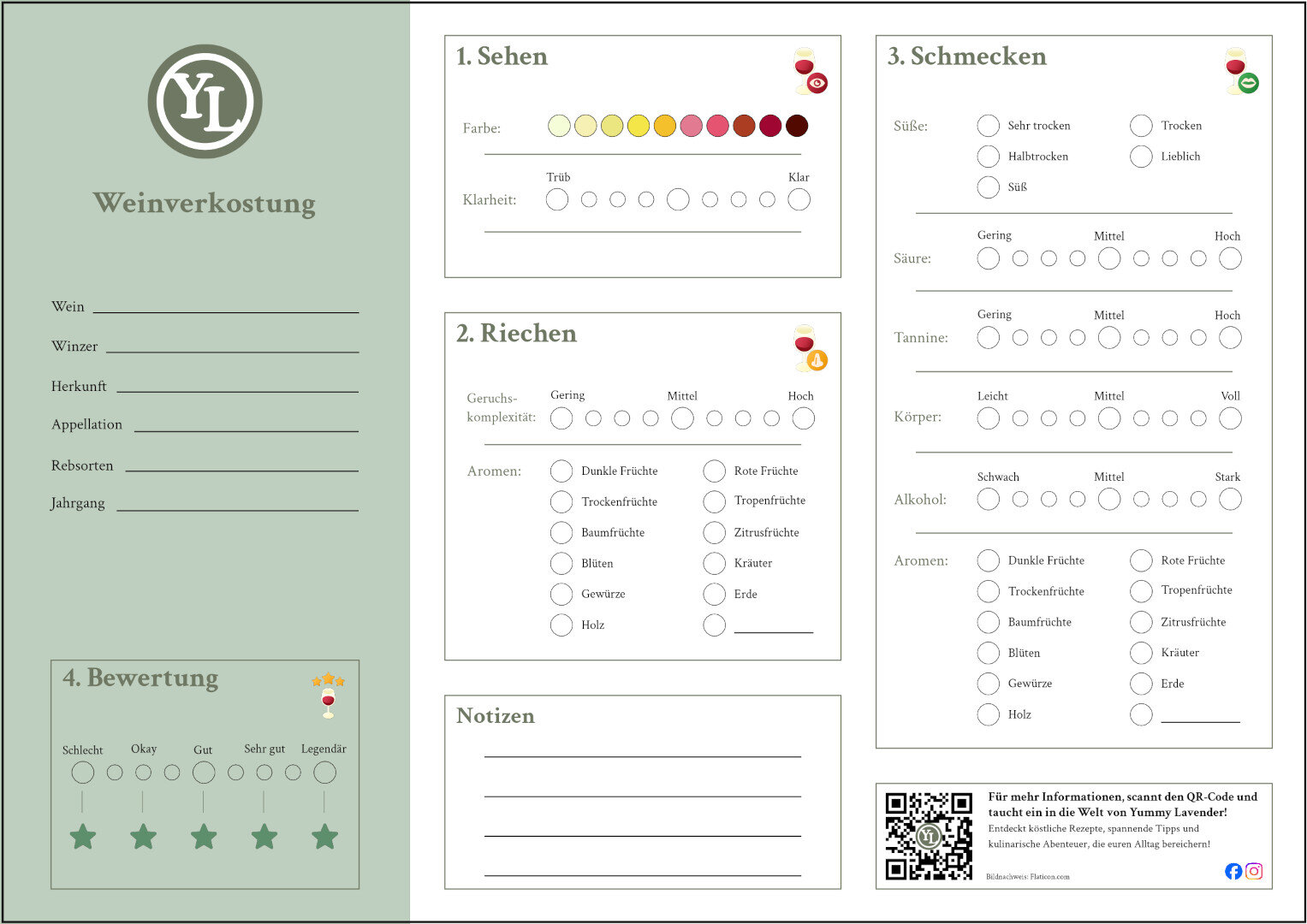 Gratis Verkostungsbogen für die Weinprobe zum Download