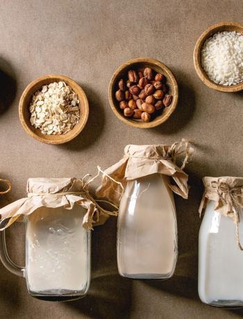 Vegan Milchalternativen