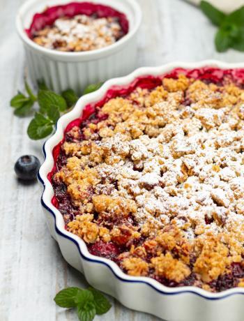 Beeren-Crumble
