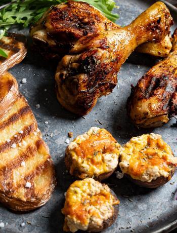 Gegrille Chicken Drumsticks