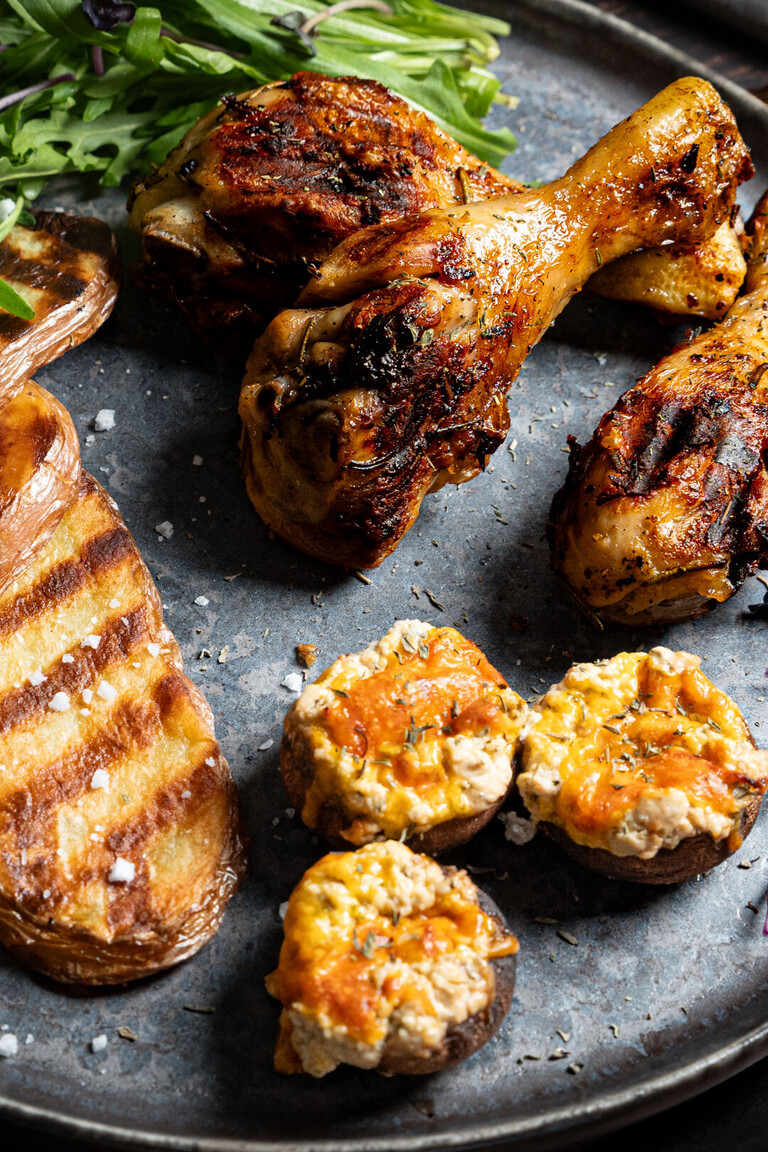 Gegrille Chicken Drumsticks