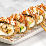 Crispy Sushi Rolls mit Teriyaki-Chicken
