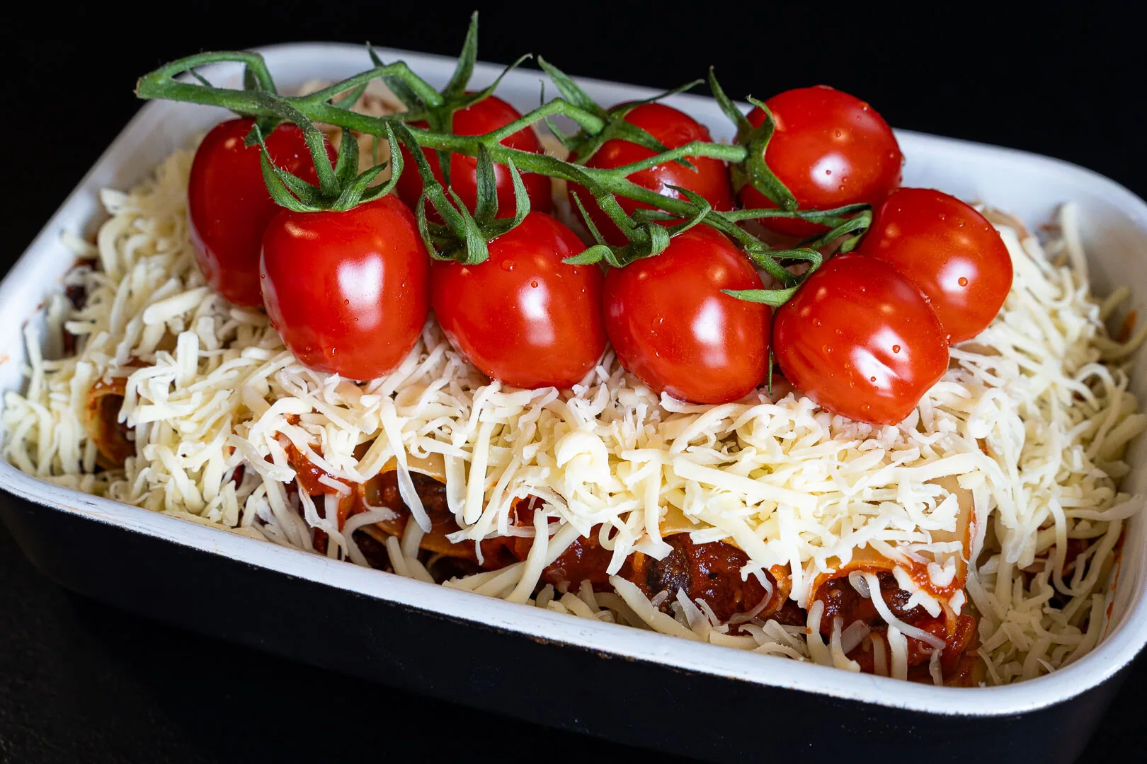 Mexikanisch gefüllte Cannelloni