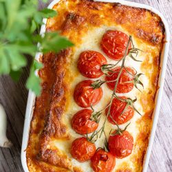Mexikanisch gefüllte Cannelloni mit Salsiccia und schwarzen Bohnen Mexikanisch gefüllte Cannelloni
