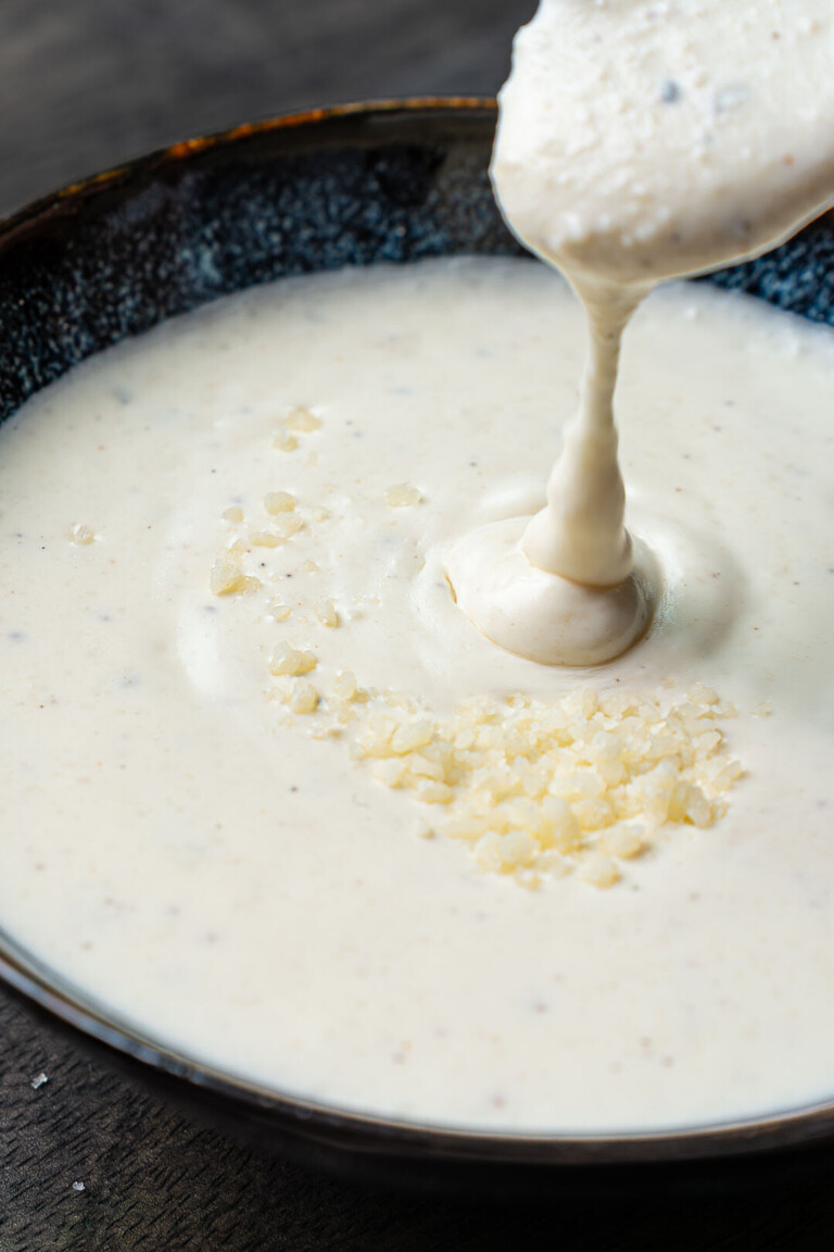 Parmesancreme für Pizza Bianca oder als Topping