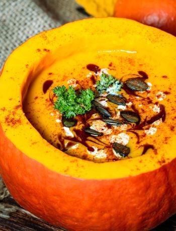 Wärmende Kürbissuppe nach Mamas Rezept