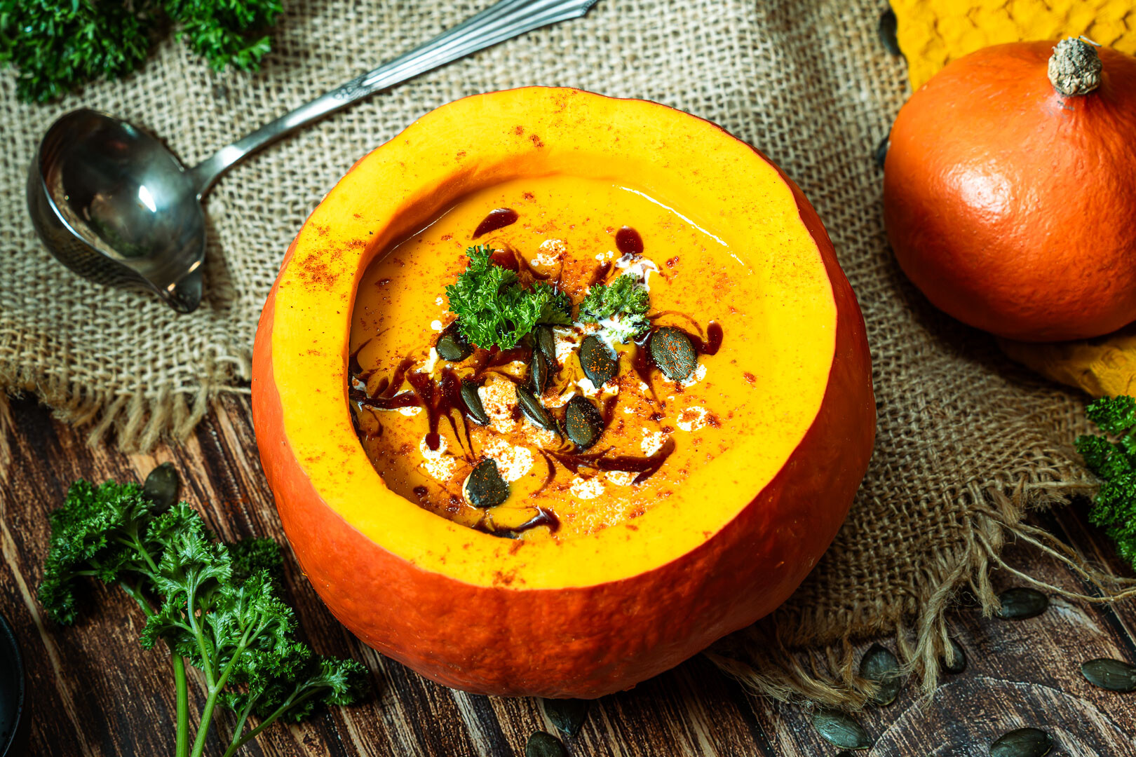 Wärmende Kürbissuppe nach Mamas Rezept