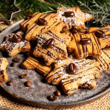 Vegane Mokka Sterne: Omas Klassiker für die Weihnachtszeit