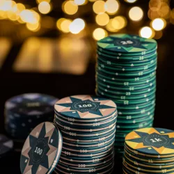 Night of Flops & Flavors – Warum Poker und gutes Essen zusammen gehören Poker Tisch