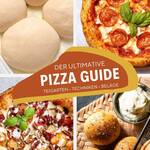 Der ultimative Pizza Guide: Alles über Teigarten, Techniken und Gourmet-Beläge Vierteilige Collage zum Thema Pizza-Guide: Oben links perfekt aufgegangene Pizzateig-Ballen, oben rechts eine klassische neapolitanische Pizza mit Salami und Basilikum, unten links die Gourmet-Pizza Bianca mit Bresaola und Birne, unten rechts goldbraun gebackene Pizzabällchen mit Dip auf einem rustikalen Holzbrett.