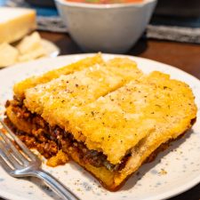 Polenta Pasticciata Rezept – italienischer Polenta Auflauf mit Hackfleisch